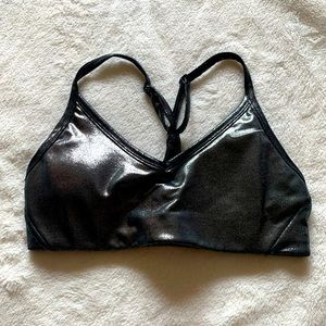 NIKE Metallic Indy Sports Bra Small